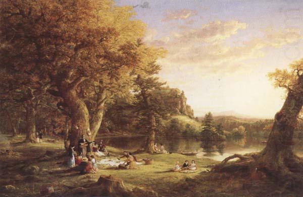 The Pic-Nic, Thomas Cole